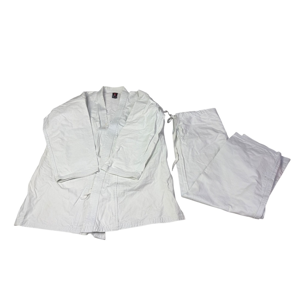 Tokaido Japan Karate Association Gi Set White 100% Cotton Made in Japan